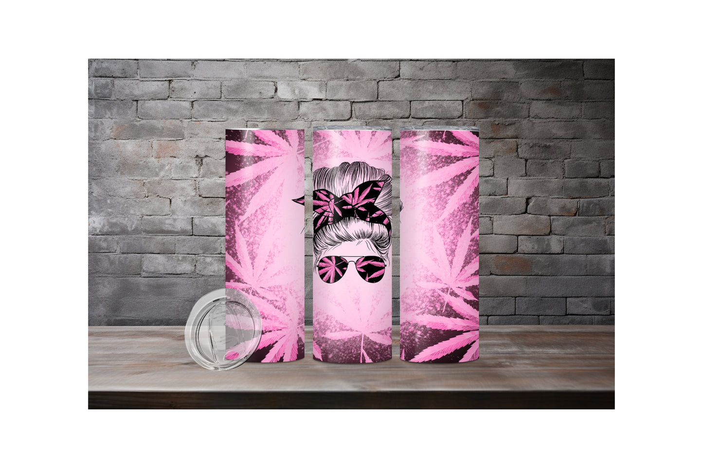 20oz Dope Mom Pink