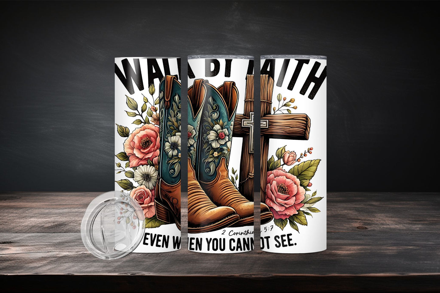 20oz Walk By Faith