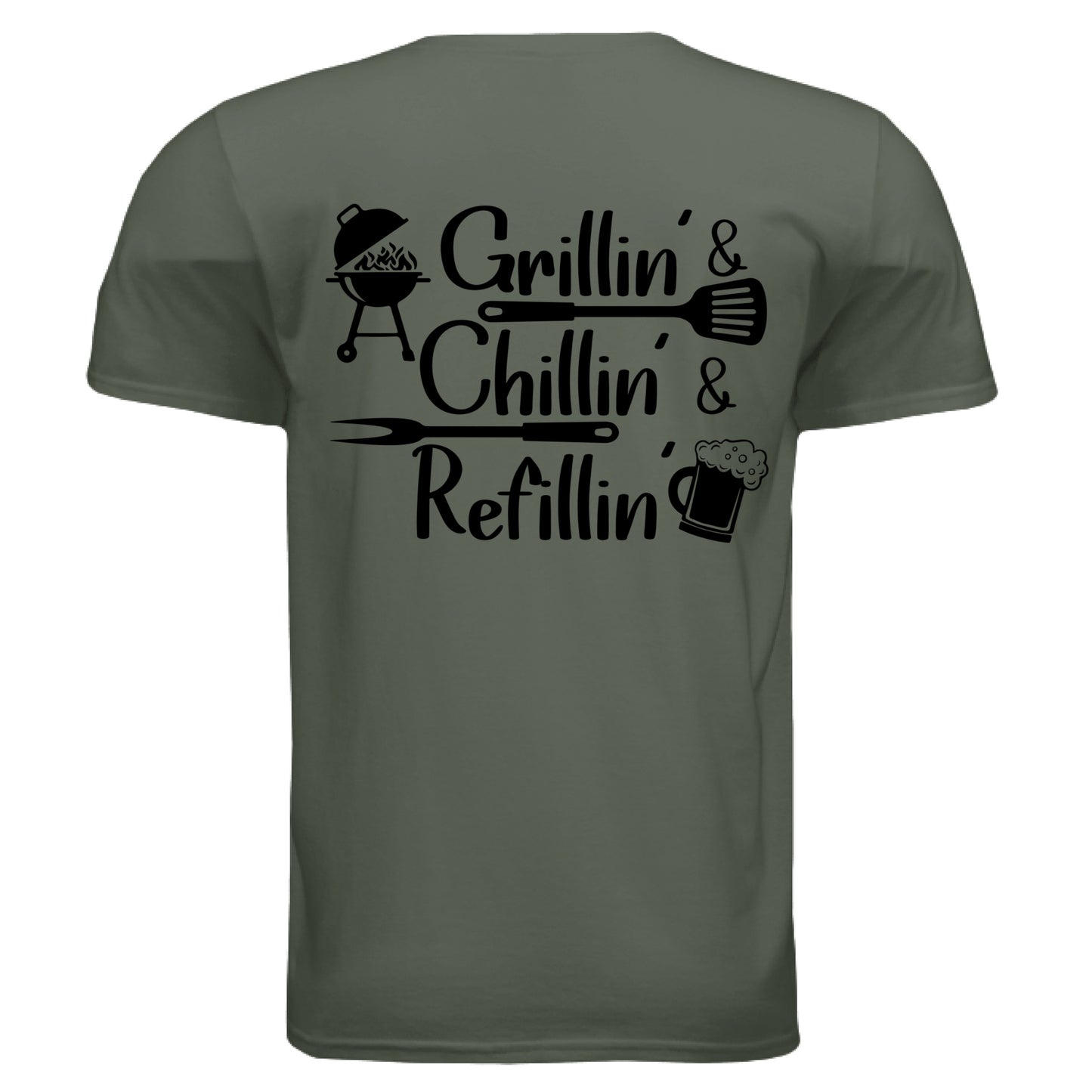 MILITARY GREEN - BACK