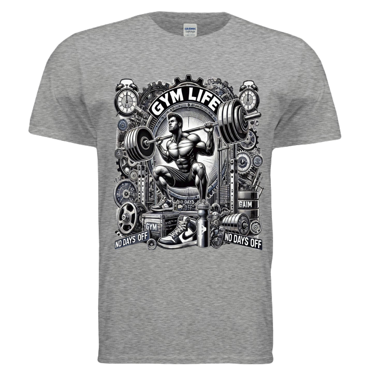 GRAPHITE HEATHER - FRONT