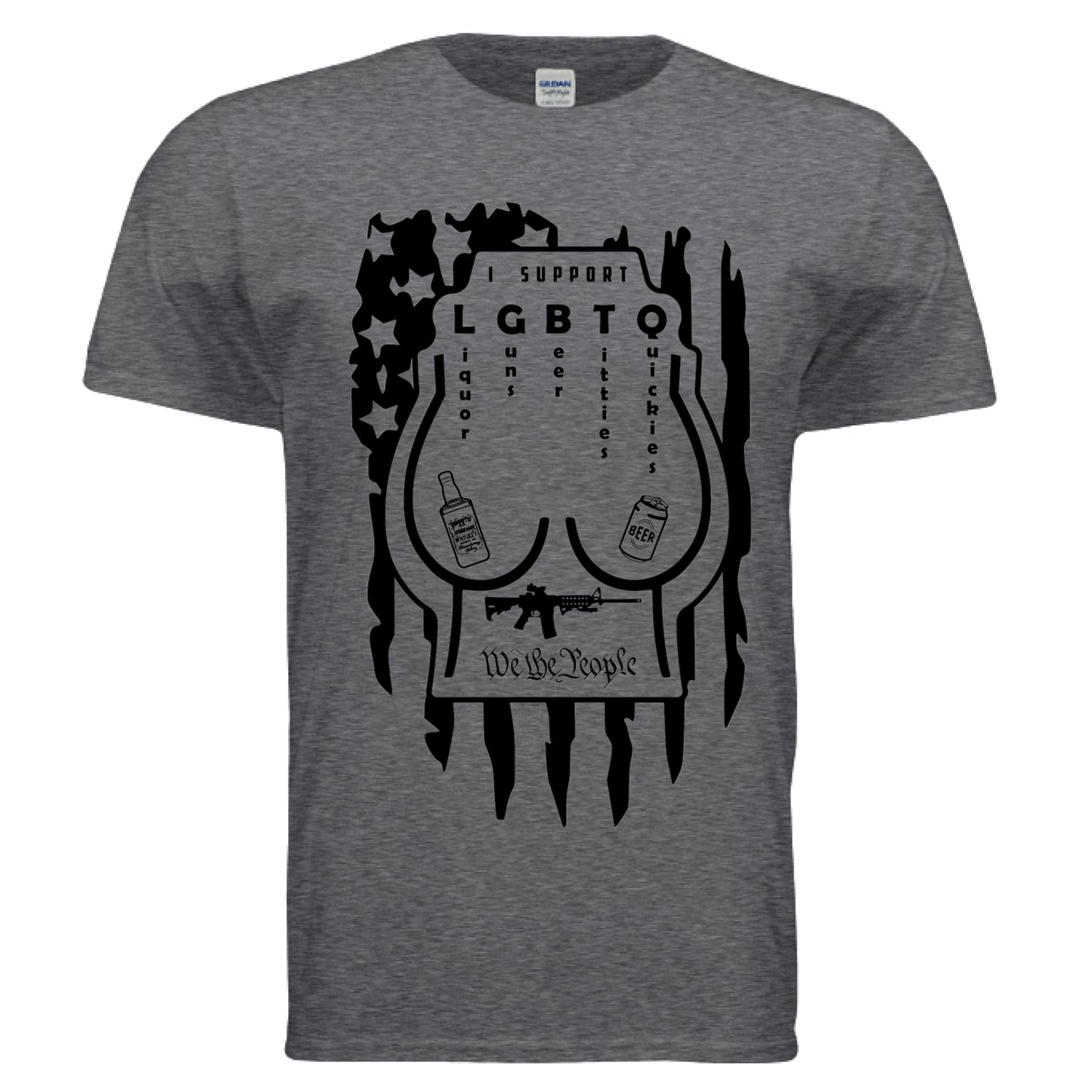 DARK HEATHER - FRONT