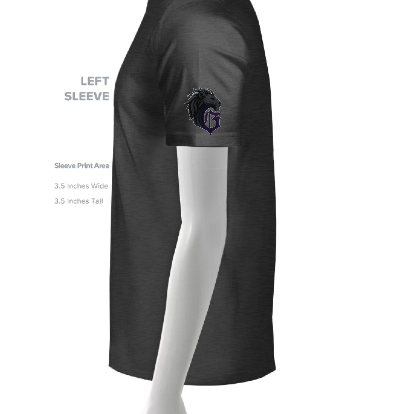 Heather Dark Grey - SLEEVE_LEFT