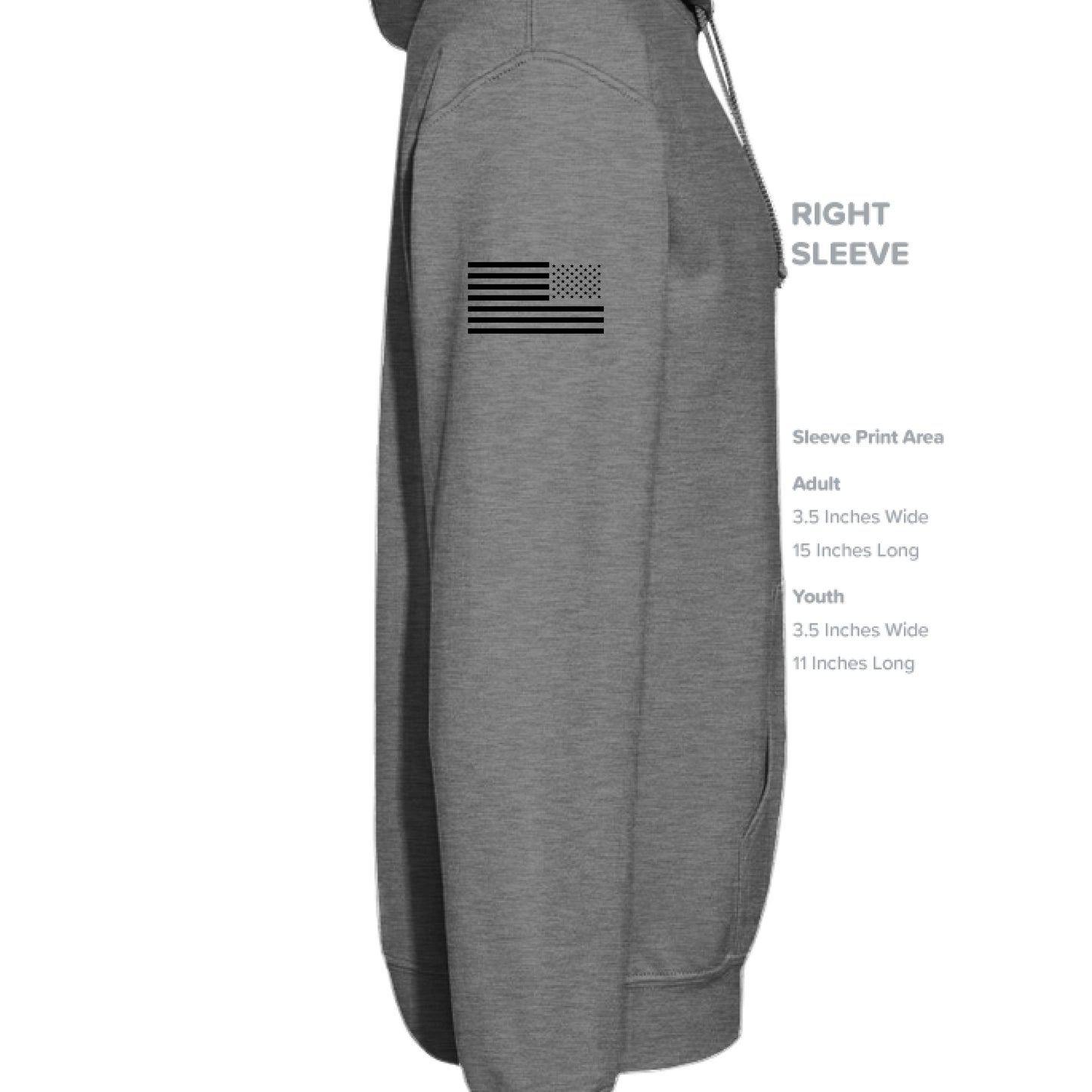 GRAPHITE HEATHER - SLEEVE_RIGHT