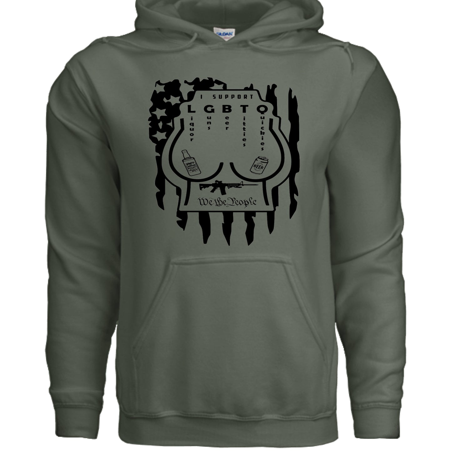 MILITARY GREEN - FRONT