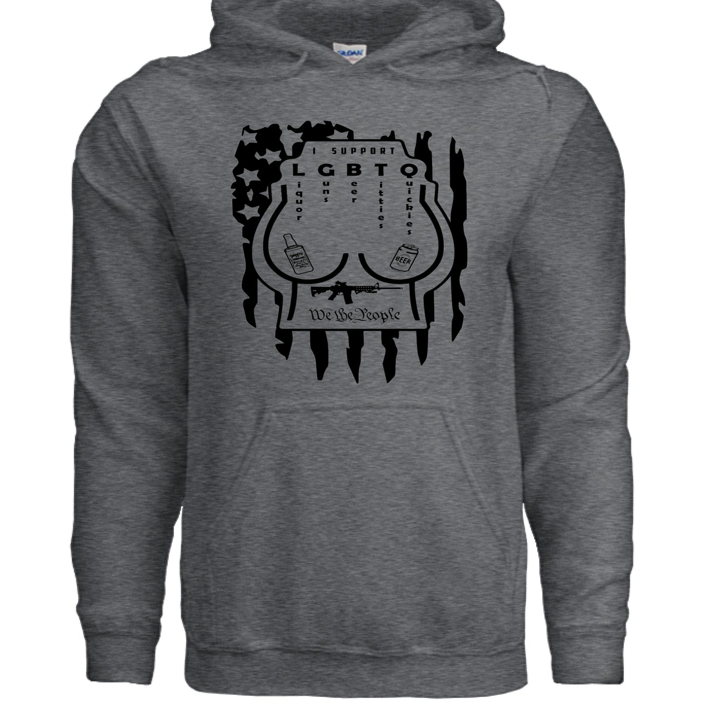 DARK HEATHER - FRONT