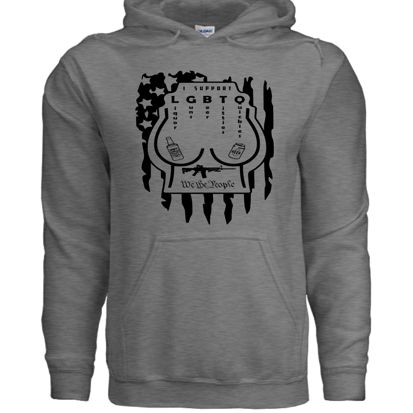 GRAPHITE HEATHER - FRONT