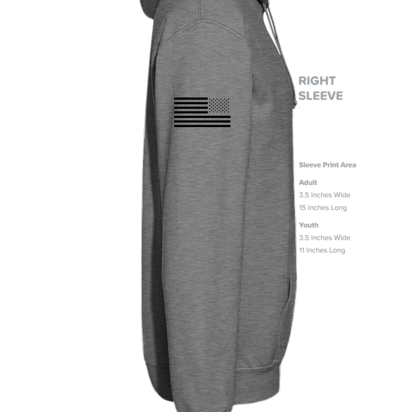 GRAPHITE HEATHER - SLEEVE_RIGHT