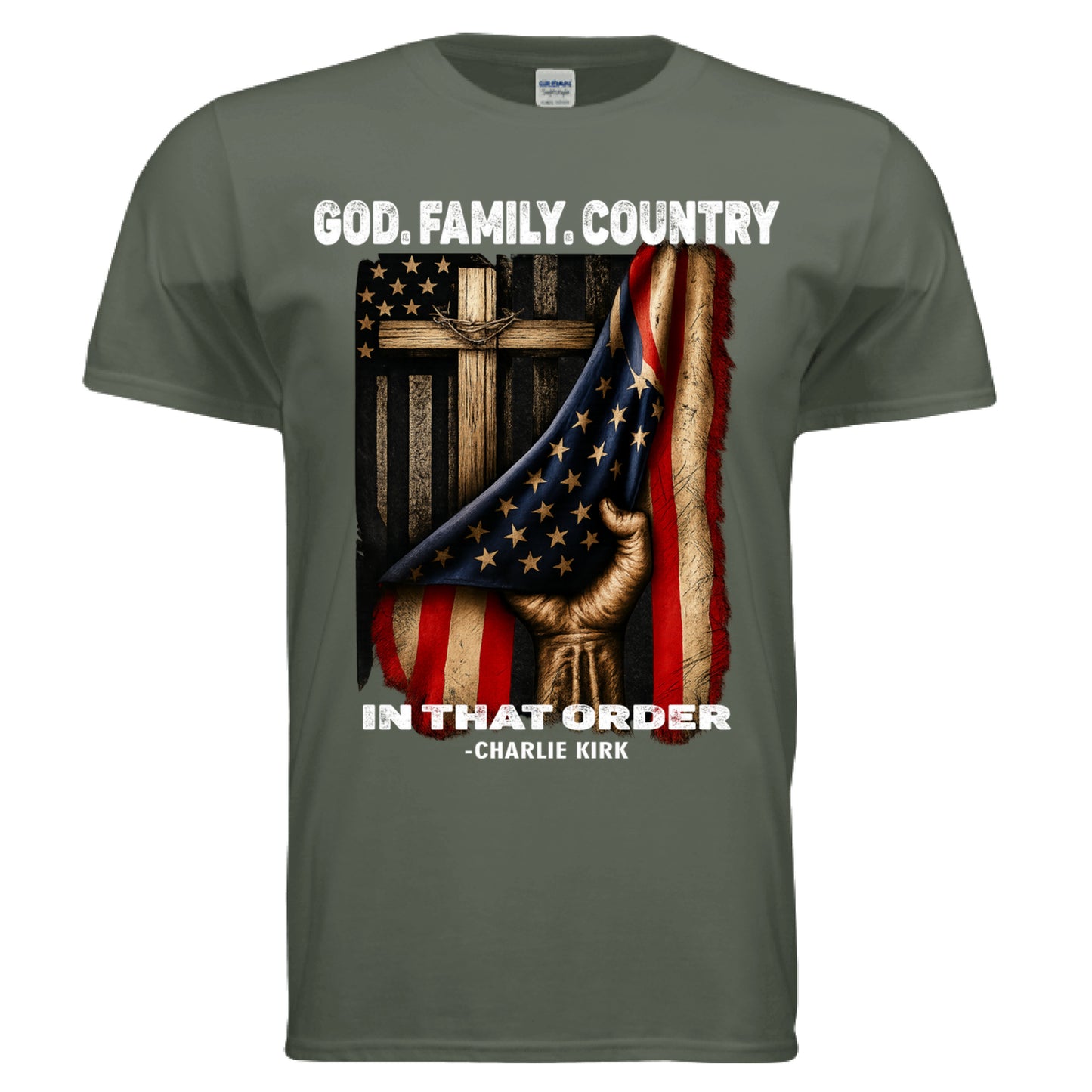 MILITARY GREEN - FRONT