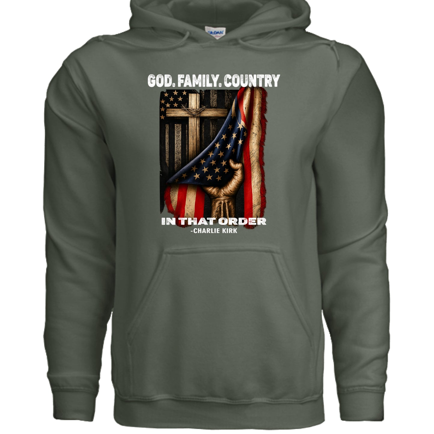 MILITARY GREEN - FRONT