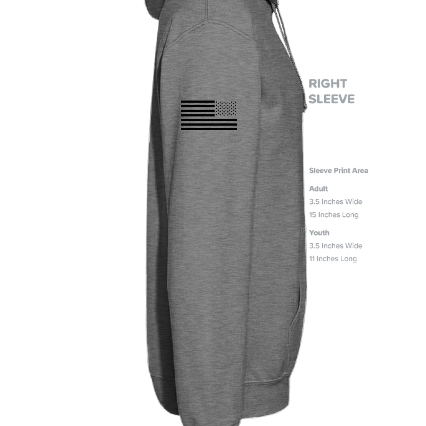 GRAPHITE HEATHER - SLEEVE_RIGHT