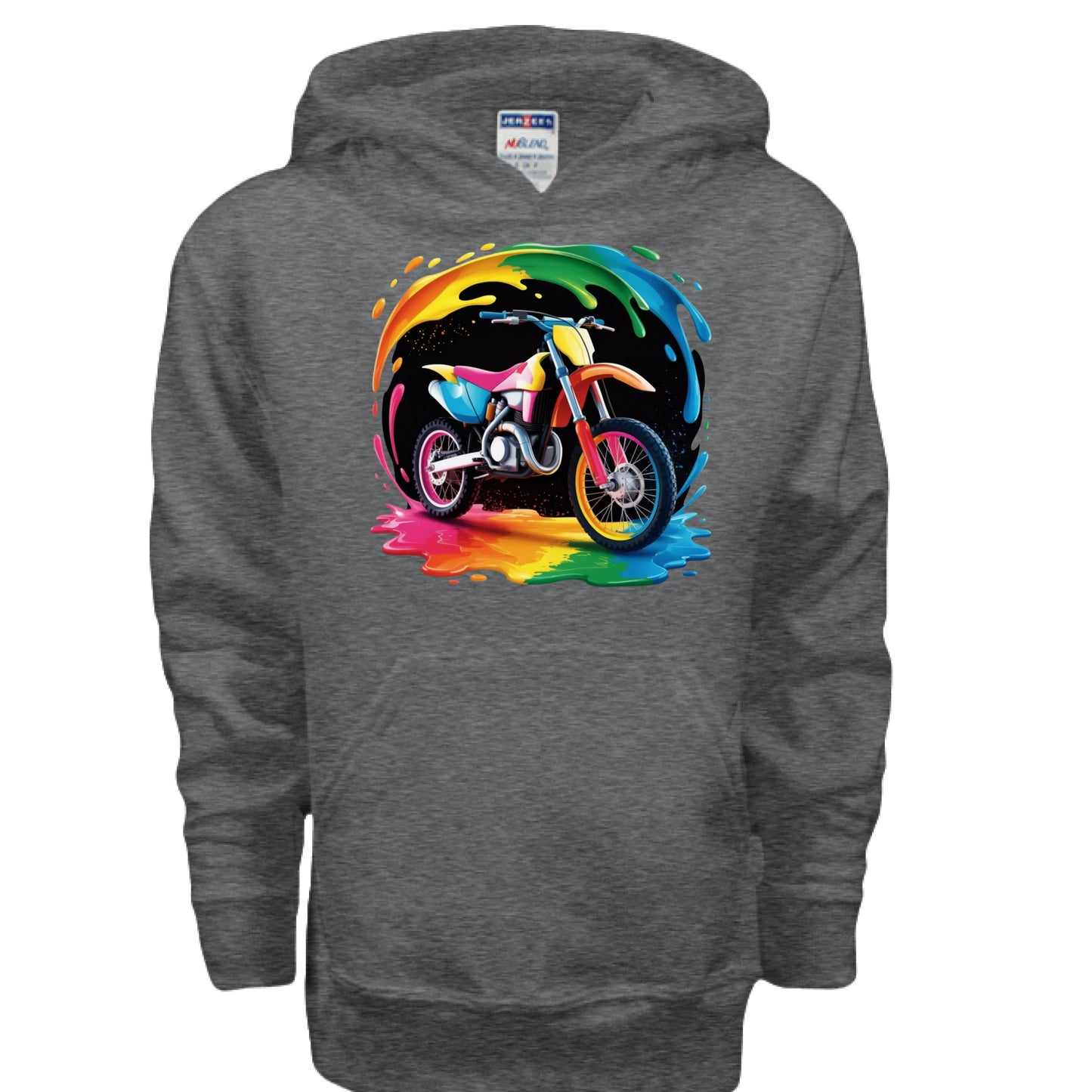 BLACK HEATHER - FRONT
