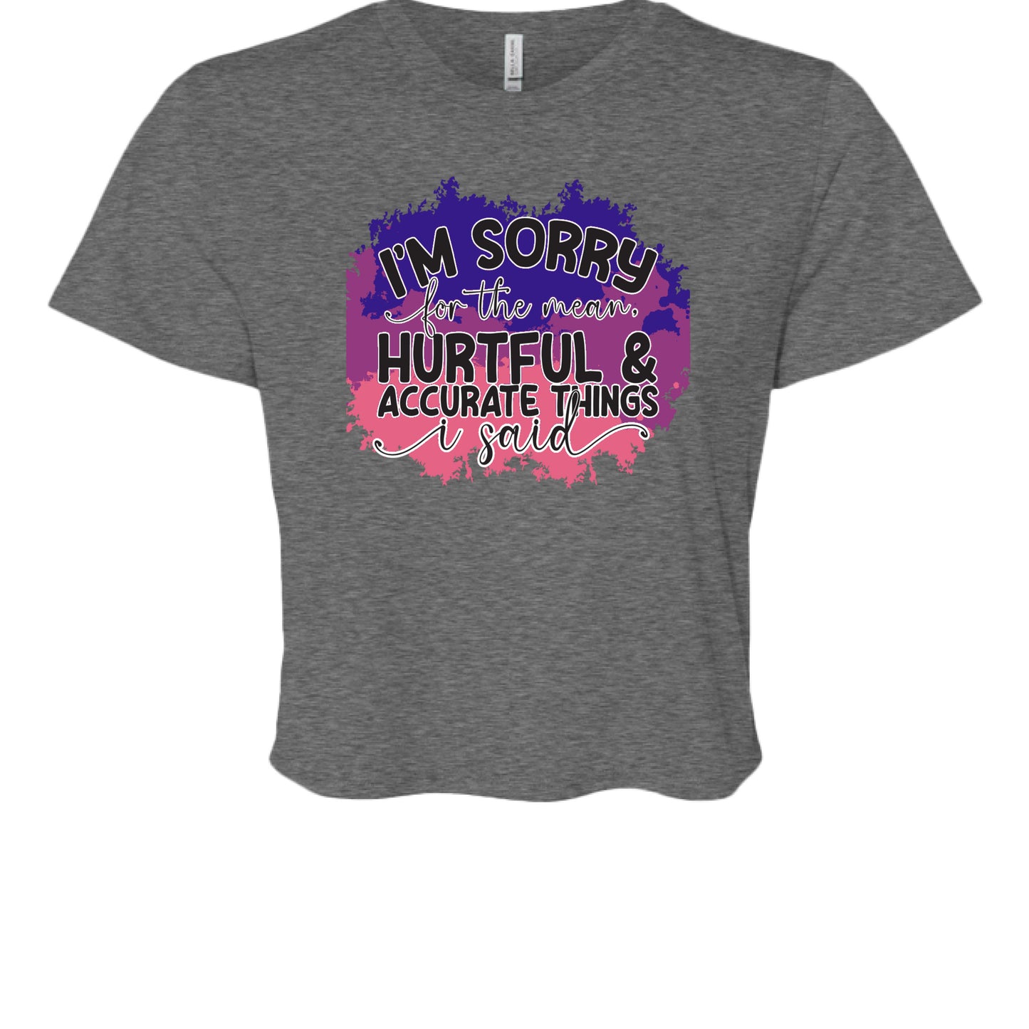 DARK GRY HEATHER - FRONT
