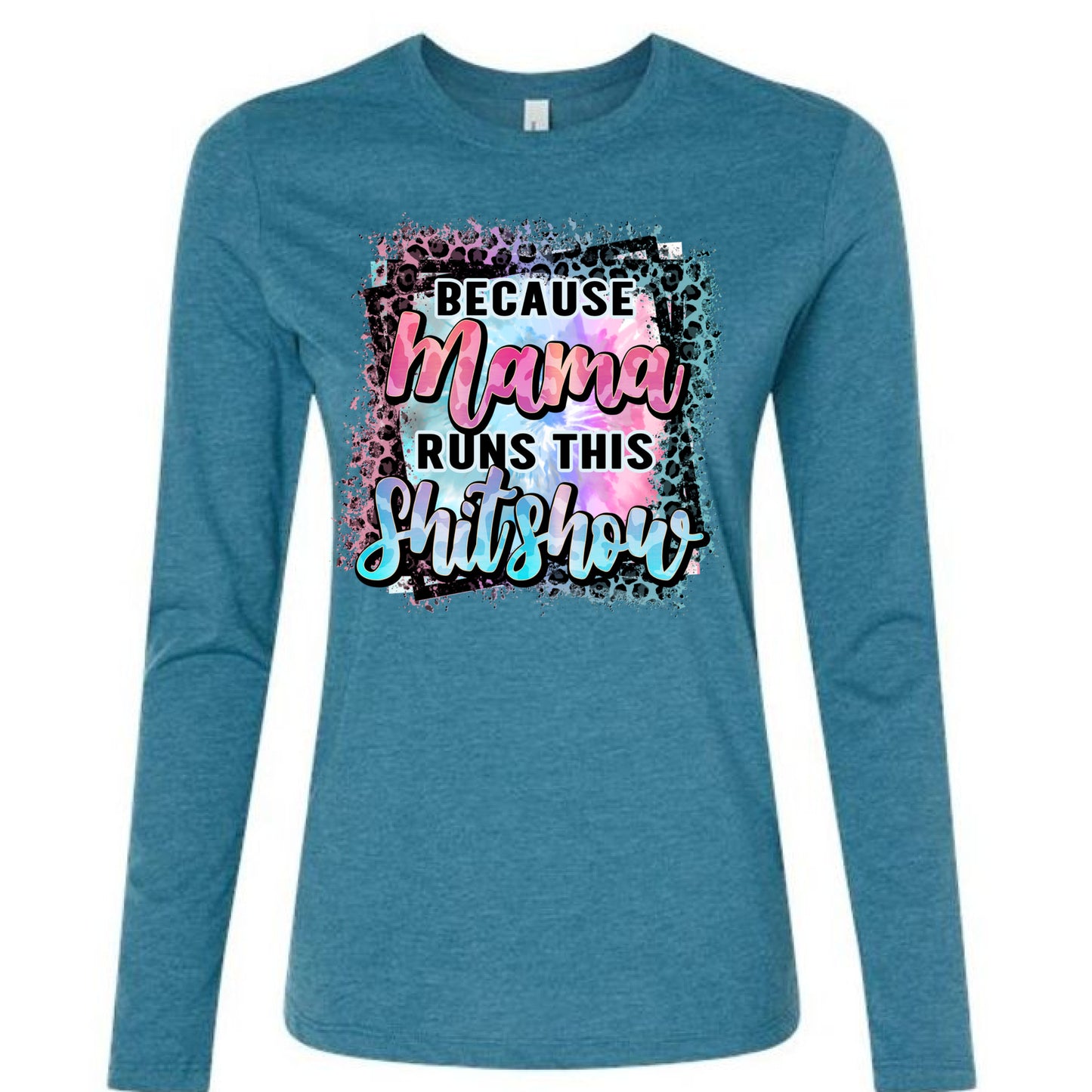 Heather Deep Teal - FRONT