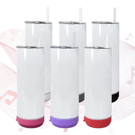 20oz Tumbler with BT speaker