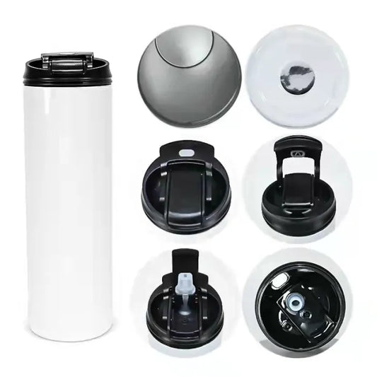 20oz skinny tumbler with 2 in 1 style lid