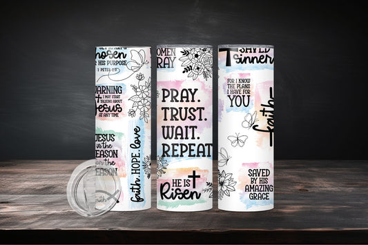 20oz Pray, Trust, Wait, Repeat