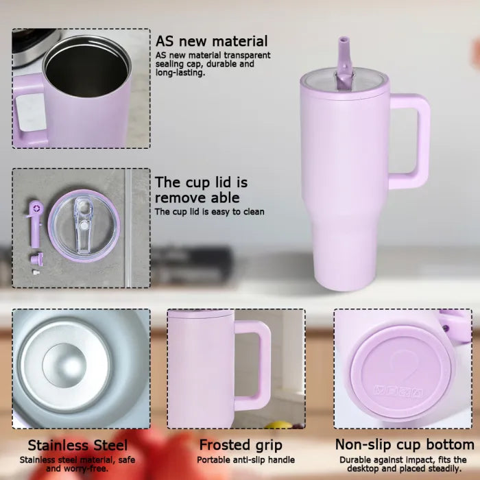 Custom Laser Engraved 40oz Tumblers – Case of 12 Assorted Colors
