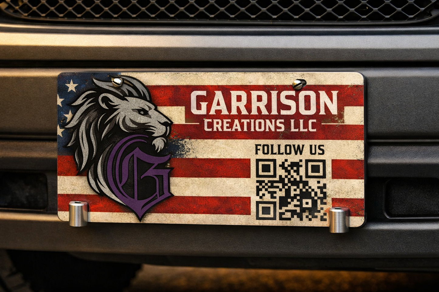 Custom Promotional License Plates (Case Of 45)