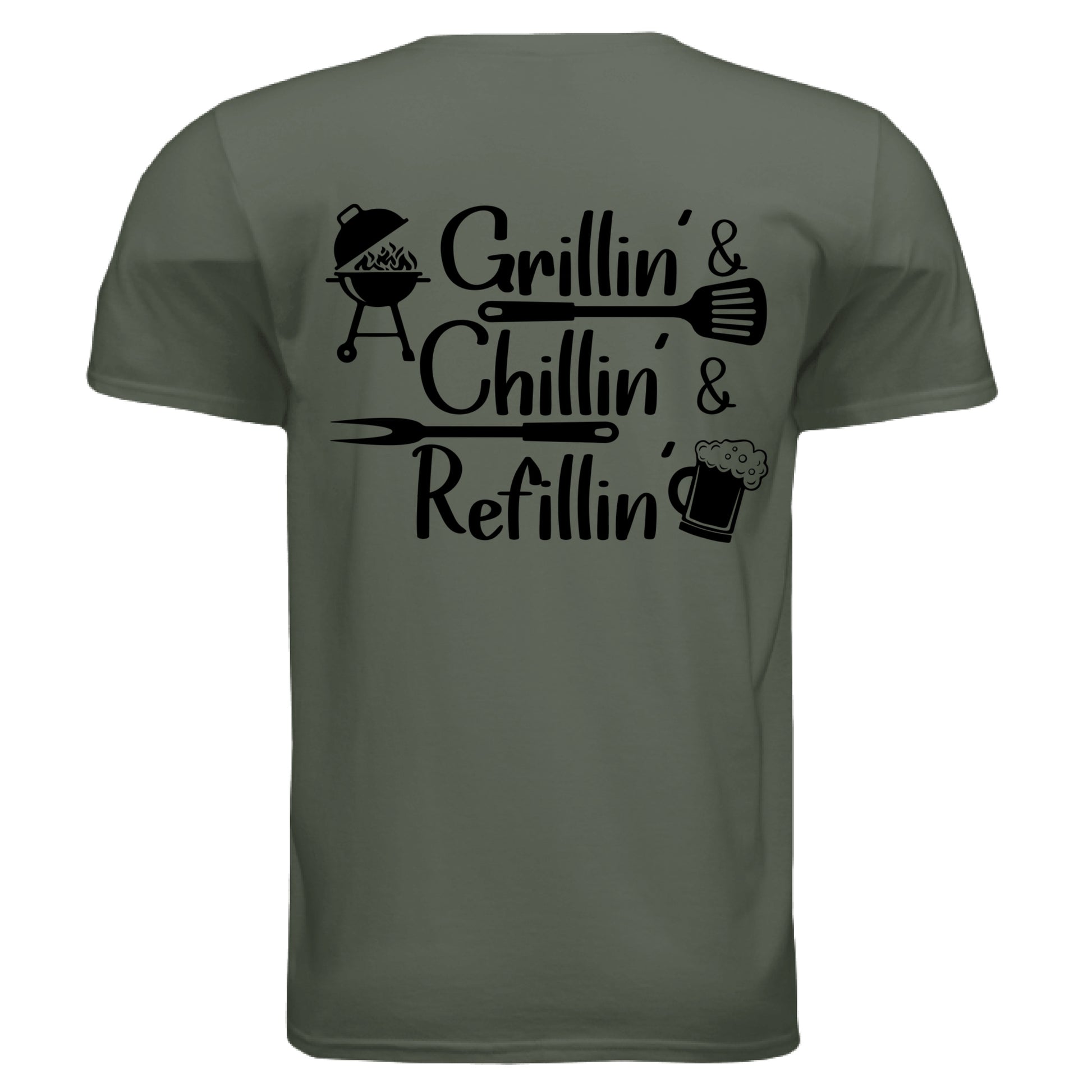 MILITARY GREEN - BACK