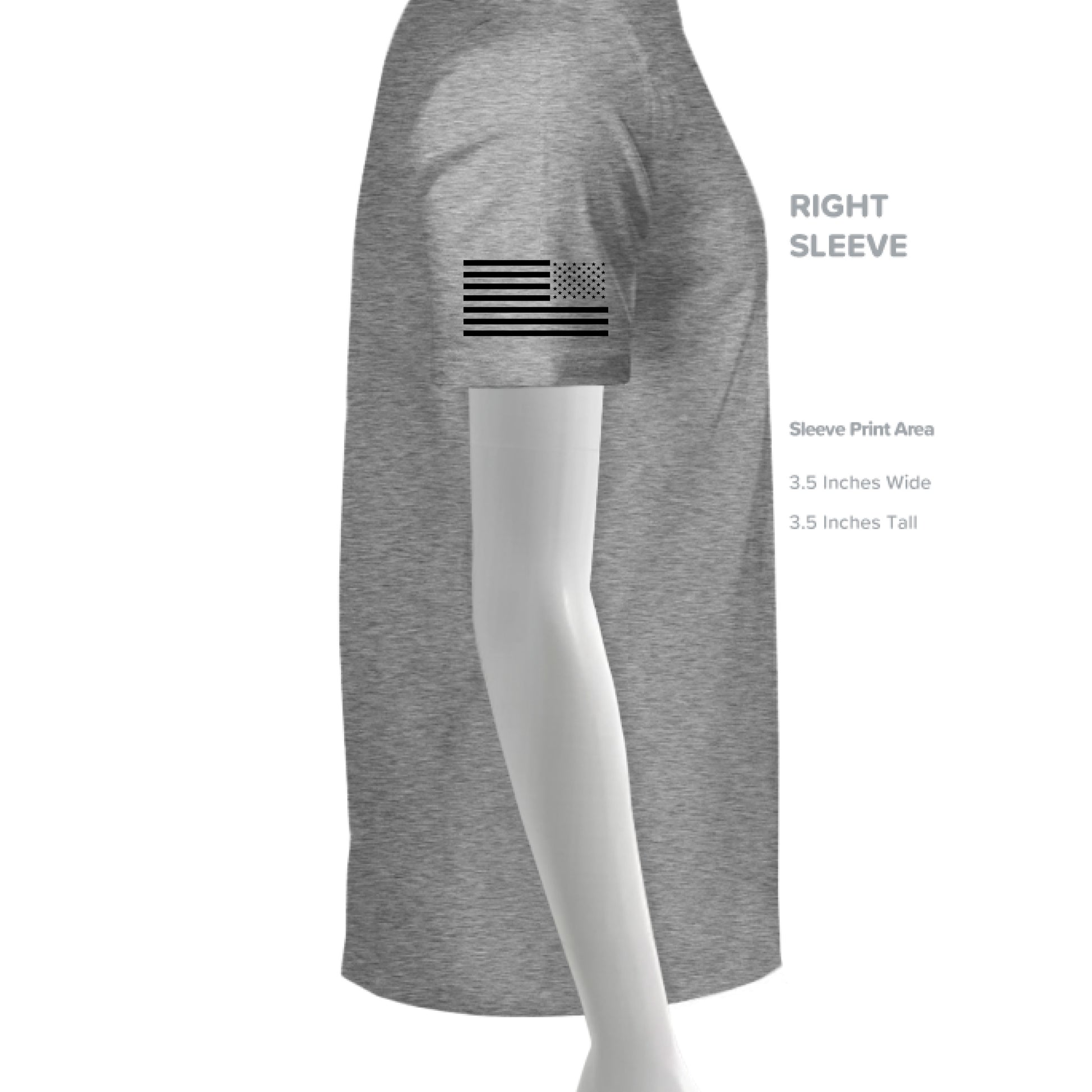 GRAPHITE HEATHER - SLEEVE_RIGHT