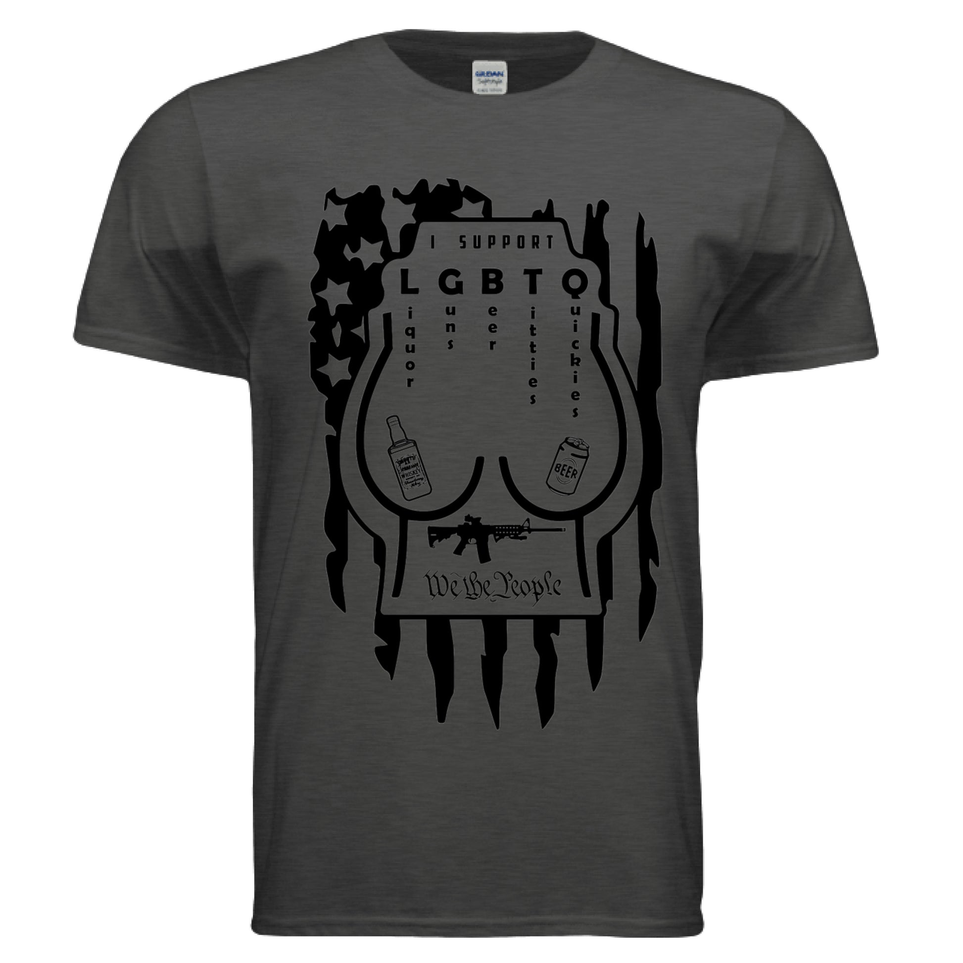 Heather Dark Grey - FRONT