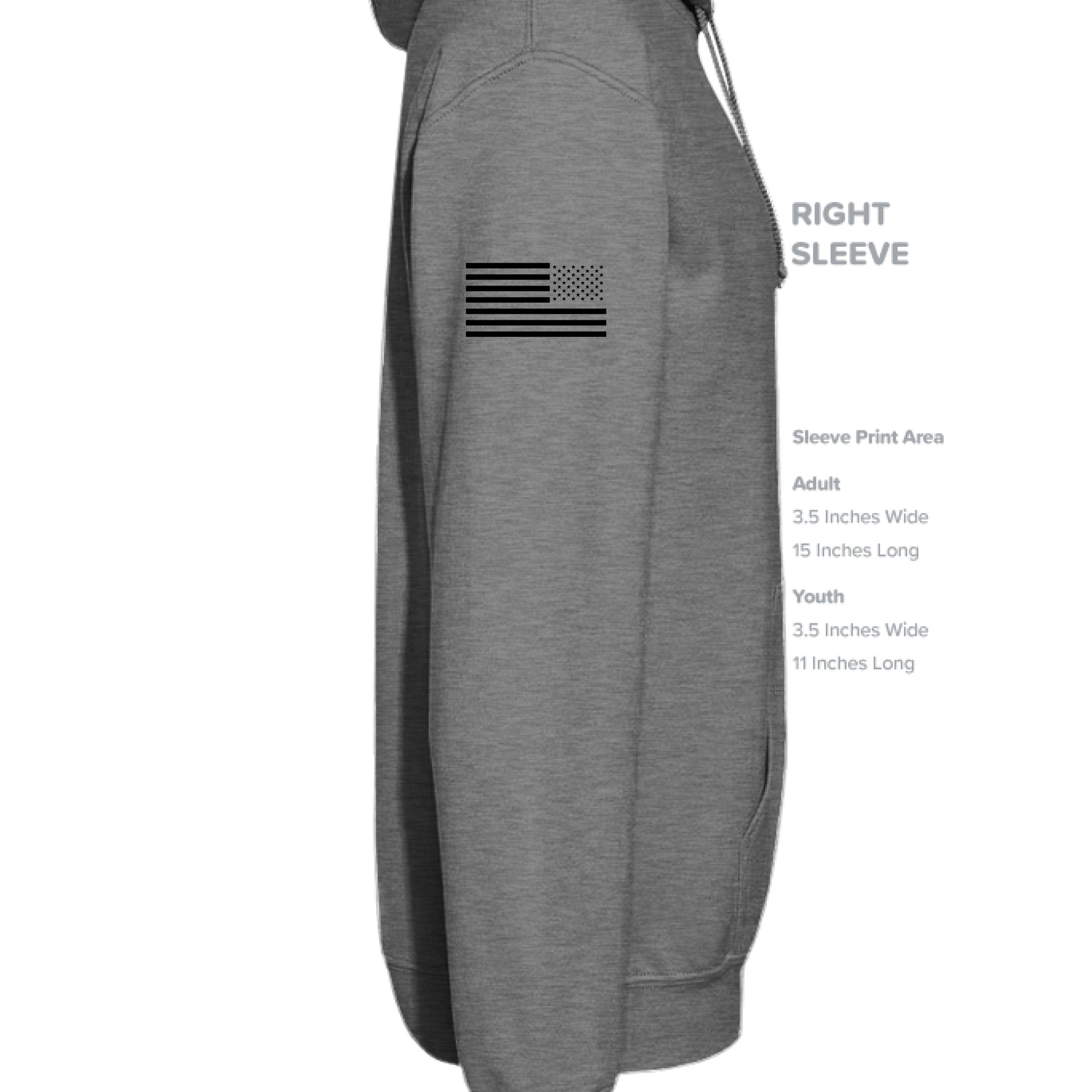GRAPHITE HEATHER - SLEEVE_RIGHT